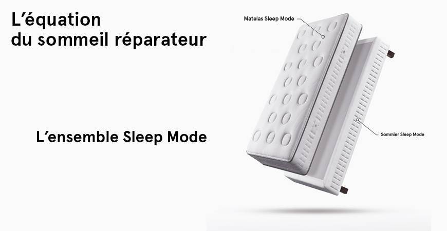 Matelas sleep mode simmons